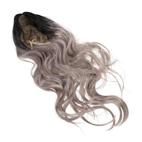 ERINGOGO Gradient Perücke Damen Lang Lockig Wellig Heat-resistent Synthetisch Cosplay Party Halloween Alltag Natürlich Aussehende Frisur von ERINGOGO