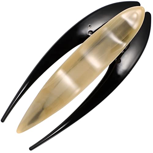 ERINGOGO Großer Wiederverwendbarer Haarklammer Clip für Damen Französische Haarspange Milchtee Farbe für Hochsteckfrisuren und Charmante Looks Langlebig ERINGOGO Großer Wiederverwendbarer Haarklammer Clip für Damen Französische Haarspange Milchtee Farbe für Hochsteckfrisuren und Charmante Looks Langlebig von ERINGOGO