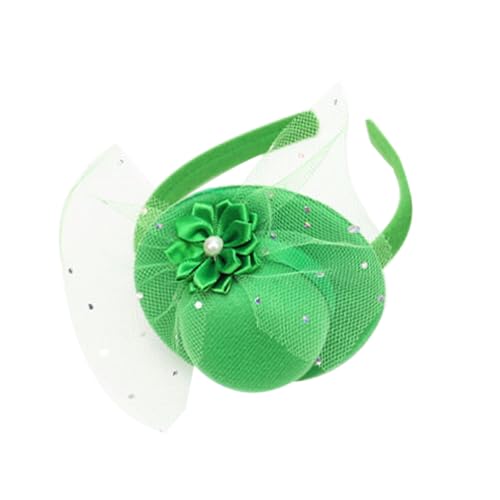 ERINGOGO Grünes St Patrick's Day Haarband Mit Hut Dekoratives Festival-haarschmuck Für Erwachsene Accessoire Für Feiern Und Karneval von ERINGOGO