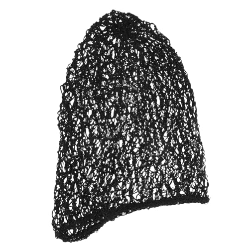 ERINGOGO Haarnetz Snood Für Damen Atmungsaktives Und Dehnbares Schlafhaarnetz Handgefertigt Aus Rayon Für Schlafen Und Täglichen Gebrauch Schwarz von ERINGOGO