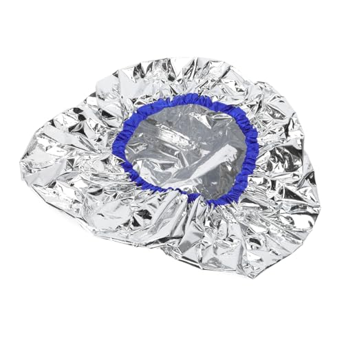 ERINGOGO Haarpflege Haarkur Haube Aluminiumfolie Wärmekappe Tiefenpflege Elastische Duschhaube für Damen und Herren Wiederverwendbar Salongeeignet Selbstwärmend ohne Strom Praktische von ERINGOGO