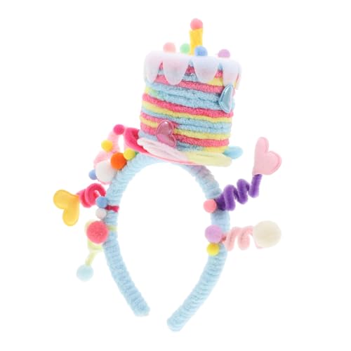 ERINGOGO Hay Geburtstags-stirnband Für Mädchen Kuchen-stirnband Fotoautomaten-requisiten Lustiger Und Festlicher Party-haarreif von ERINGOGO
