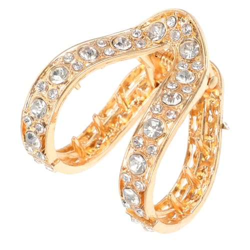 ERINGOGO Hochwertige Haarklammer Für Damen V-förmiger Dutt-clip Aus Metall Für Hohe Elegant Und Leicht Perfektes Haaraccessoire Für von ERINGOGO