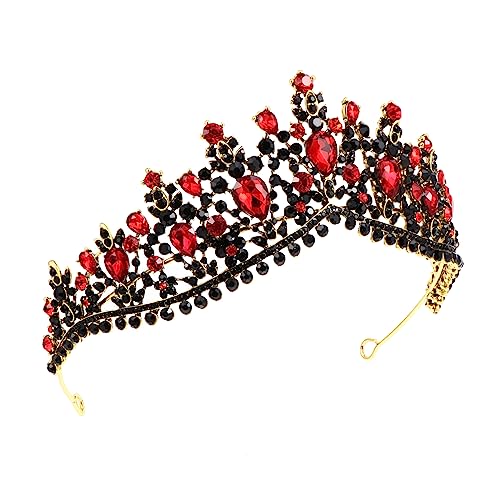 ERINGOGO Strass Tiara Hochzeit Tiara Zarte Schöne Party Versorgung Strass Krone Hochzeitskrone Braut Kopfschmuck Mode Kopfschmuck Krone Kopfbedeckung von ERINGOGO