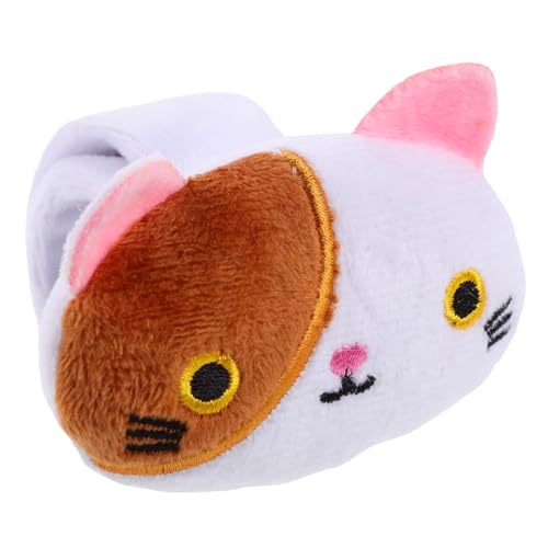 ERINGOGO Katzenkopf Plüsch Schlagarmband Party Dekoration Weiches Tier Armband Für Geburtstagsgeschenke Und Mottopartys von ERINGOGO