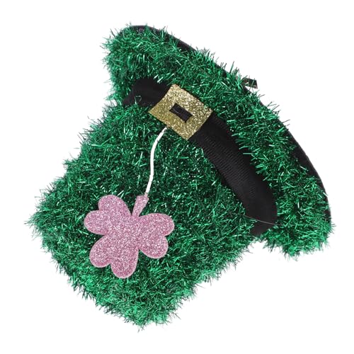 ERINGOGO Koboldhut Haarspange Für Damen St Patricks Day Haarspange Modische Festtags Haaraccessoires Filigrane Hut-haarspange Mit Lebendigen Farben von ERINGOGO