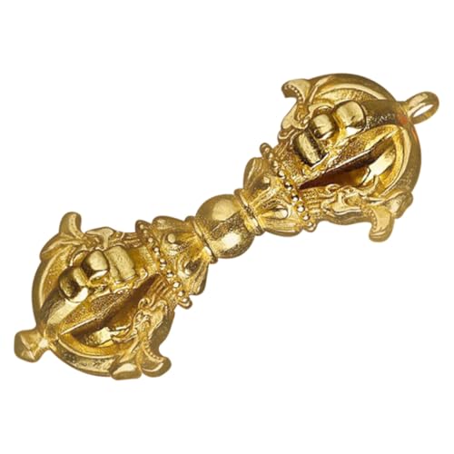 ERINGOGO Kupfer Vajra Anhänger Vintage Stil Handgefertigt Dekorativer Dorje Schlüsselanhänger Taschenanhänger Schmuck DIY Geschenk für Frauen Mädchen von ERINGOGO