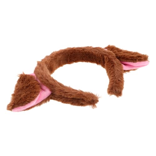 ERINGOGO Kuscheliges Hundeohren Stirnband aus Weichem Material Komfortabel und Leicht Vielseitig für Halloween Tierkostüm Party Cosplay und Fotoshooting Geeignet für Altersgruppen von ERINGOGO