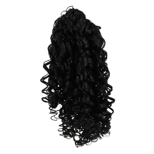 ERINGOGO Long Curly Ponytail Haarteil Mit Kordelzug Für Damen Lockige Haarverlängerung Verstellbar Für Hochzeiten Cosplay Und Alltag ERINGOGO Long Curly Ponytail Haarteil Mit Kordelzug Für Damen Lockige Haarverlängerung Verstellbar Für Hochzeiten Cosplay Und Alltag von ERINGOGO