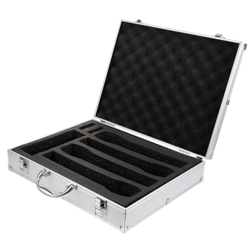 ERINGOGO Tasche Für Drahtlose Mikrofone Mikrofonkoffer Aus Hartplastik Mit Griff Aufbewahrungskoffer Für Mikrofone Organizer Reisekoffer von ERINGOGO