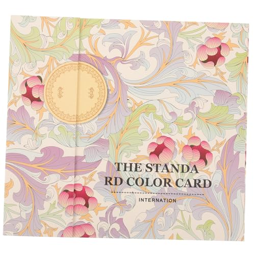 ERINGOGO Nail Color Display Chart Farben Nagel Farbpalette Buch Hülle Langlebig für Nail Art Übung Pediküre Präsentation Nagellack Muster Organizer von ERINGOGO