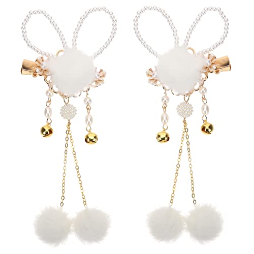 ERINGOGO Ohrförmiges Hasenohren Haarreif für Mädchen Leichtes Weiches Haaraccessoire Schonend Ziehen Farbenfrohes Design für Ostern Karneval Party und Alltag von ERINGOGO