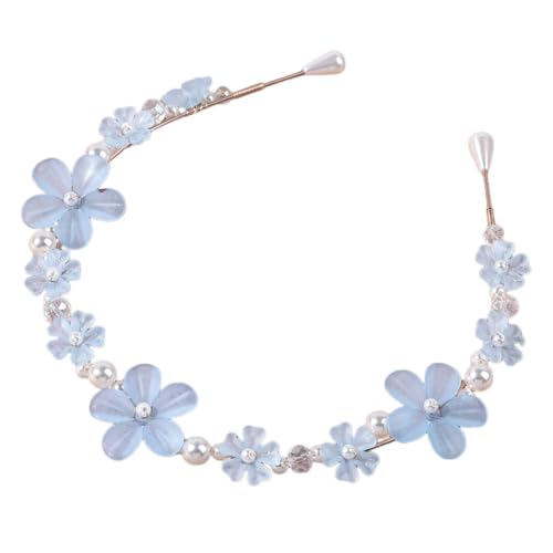 ERINGOGO Perlen Haarband für Mädchen Haarschmuck Accessoire mit Zarten Perlen für Besondere Anlässe und Tägliches Styling von ERINGOGO