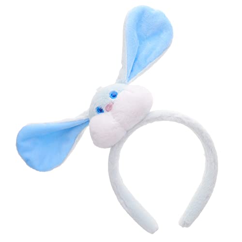 ERINGOGO Plüsch Hasenohren Haarreif Niedlicher Bunny Headband für Erwachsene Cartoon Kaninchen Haarband Party und Cosplay Accessoire Weicher Langlebiger Stirnband für und Themenfeiern von ERINGOGO