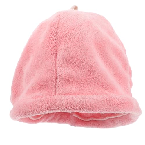 ERINGOGO Plüsch Waschhaube Damen Schnelltrocknend Saunahut Verstellbar Mikrofaser Haarhandtuch Für Dusche Spa Urlaub von ERINGOGO