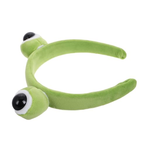 ERINGOGO Plüschiger Frosch-haarreifen Mit Großen Augen Witziges Cartoon-design Für Frauen Und Männer Perfektes Accessoire Für Make-up Und Gesichtswäsche Für Partys Und Cosplay ERINGOGO Plüschiger Frosch-haarreifen Mit Großen Augen Witziges Cartoon-design Für Frauen Und Männer Perfektes Accessoire Für Make-up Und Gesichtswäsche Für Partys Und Cosplay von ERINGOGO