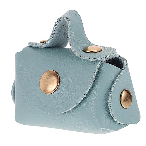 ERINGOGO Miniatur Puppenhaus Handtasche Spielzeug Modell Niedliche Blaue Tasche Für Mädchen Für Rollenspiele Und Hausdekoration von ERINGOGO