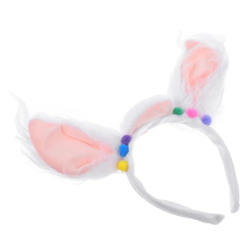 ERINGOGO Realistisches Alpaka Stirnband mit Flexiblen Tierohren Weichem Komfort und Langlebiger Verarbeitung als Cosplay Kopfschmuck für Erwachsene Halloween Kostüm Party Zubehör von ERINGOGO