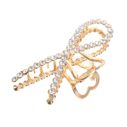 ERINGOGO Rhinestone Haarklammer für Damen Eleganter Haarschmuck mit Funkelnden Strasssteinen Große Kralle für Hochsteckfrisuren Brautschmuck für Hochzeit Stilvolle Haarspange für Besondere von ERINGOGO
