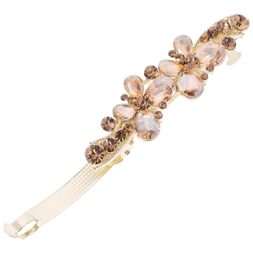 ERINGOGO Rhinestone Haarspange Schmetterling Bling Frühlingsclip Damen Haarschmuck Elegant Funkelnd für Hochzeiten Partys und Alltag von ERINGOGO