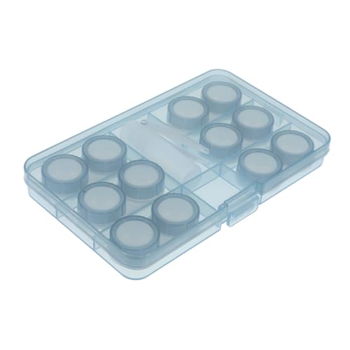 ERINGOGO Runde Kontaktlinsen Box Auslaufsicherer Linsenbehälter Für Damen Tragbare Linsenbox Große Kapazität Für Kontaktlinsenpflege Und Aufbewahrung ERINGOGO Runde Kontaktlinsen Box Auslaufsicherer Linsenbehälter Für Damen Tragbare Linsenbox Große Kapazität Für Kontaktlinsenpflege Und Aufbewahrung von ERINGOGO