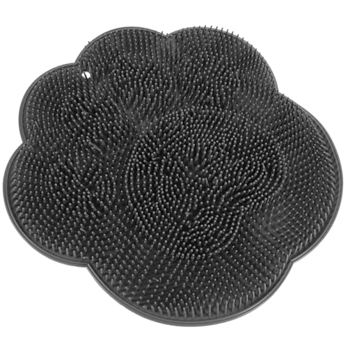 ERINGOGO Rutschfeste Silikon Fußmatte Badewannen Massagepad mit Saugnäpfen Exfoliation für Füße und Rücken Langlebige Duschmatte Sanfte für Gesundes Badezimmer von ERINGOGO