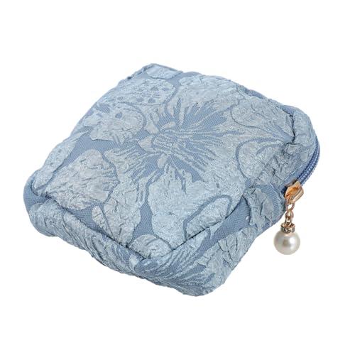 ERINGOGO Sanitary Napkin Storage Bag Leicht Tragbar Multifunktional Period Pouch Damen Kosmetiktasche Mit Reißverschluss Für Slipeinlagen Und Kleine Accessoires von ERINGOGO