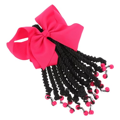 ERINGOGO Schleife Pferdeschwanz Haarverlängerung für Geflochtene DIY Frisur Wiederverwendbar für Partys und Täglichen Gebrauch Transparent von ERINGOGO