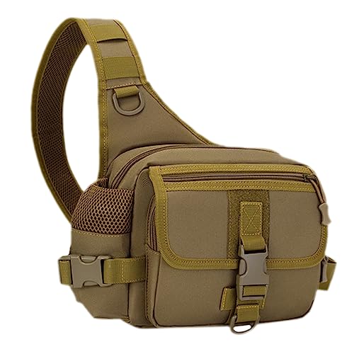 ERINGOGO Multifunktionale Umhängetasche Verschleißfeste Schultertasche Verstellbare Outdoor Tasche für Herren Camping Zubehör für Wandern Praktische Crossbody Tasche für Sport und von ERINGOGO