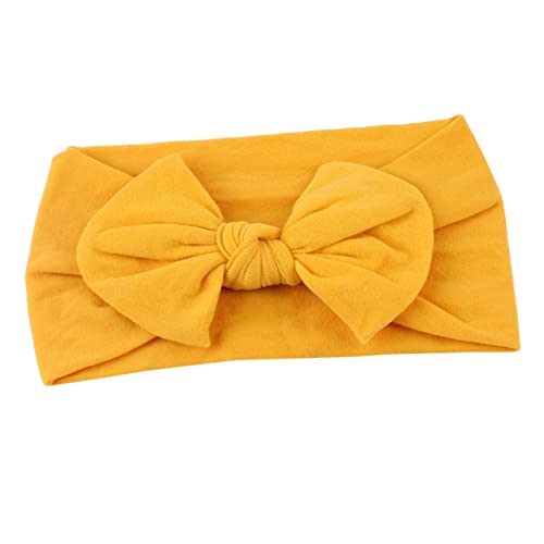 ERINGOGO 7stücke Stirnbänder Für Neugeborene Und Kleine Mädchen Haarband Mit Schleife Elastisch Und Komfortabel Kopfbedeckung Für Junge Mädchen Und Kleinkinder Für Alltag Und Feiern von ERINGOGO