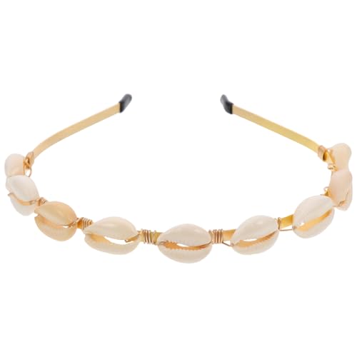 ERINGOGO Stylisches Muschel Haarband Damen Modisches Filigranes Haarschmuck Accessoire für Strandurlaub und Party Langlebiges Design Vielseitig für Alltag und Besondere Anlässe Geeignet von ERINGOGO