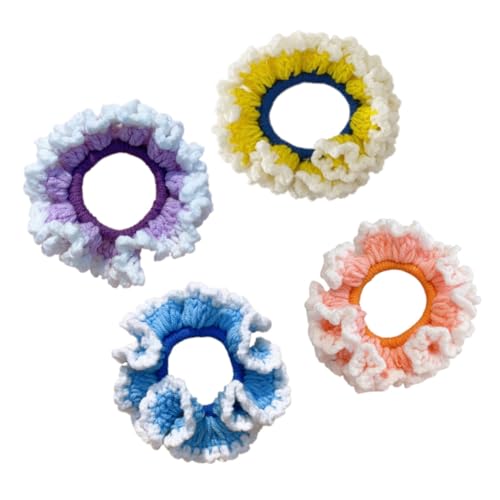 ERINGOGO Teiliges Gestrickte Woll scrunchies Handgefertigte Elastische Haargummis in Zufälligen Farben Weiche Langlebige Haarbänder für Damen und Mädchen Modischer Zufällige Farbe ERINGOGO Teiliges Gestrickte Woll scrunchies Handgefertigte Elastische Haargummis in Zufälligen Farben Weiche Langlebige Haarbänder für Damen und Mädchen Modischer Zufällige Farbe von ERINGOGO