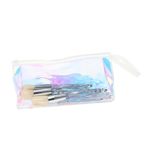ERINGOGO Teiliges Professionelles Make up Pinselset mit Transparentem Kristallgriff Vielseitiges Cosmetics Tool für Foundation Lidschatten und Nasenschatten Geeignet für Hauttypen von ERINGOGO