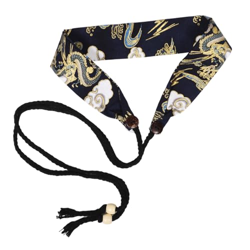 ERINGOGO Traditionelles Chinesisches Hanfu Stirnband mit Langem Seil Verstellbar Langlebiger Haarschmuck für Damen und Herren Delikates Design für Cosplay und Vintage Looks von ERINGOGO