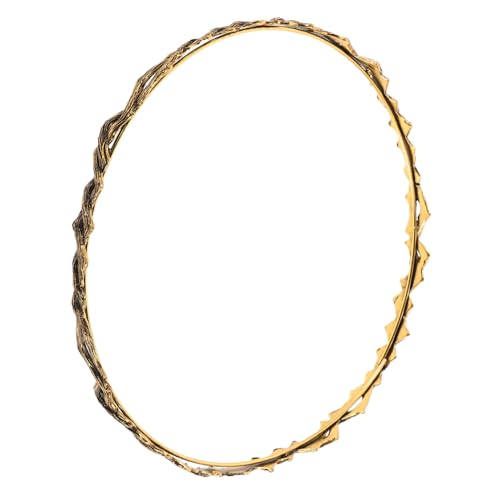 ERINGOGO Vintage Crown Tiara Haarband für Damen Gedrehtes Gewelltes Retro Stirnband in Antikem Gold Minimalistisches Komfortables Haaraccessoire für Hochzeiten Partys und Abschlussfeiern von ERINGOGO