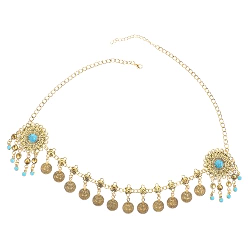 ERINGOGO Böhmisches Stirnband Mit Quasten Vintage Haar Accessoire Für Damen Eleganter Kopfschmuck Ethnische Kette Für Besondere Anlässe Leicht Und Langlebig von ERINGOGO