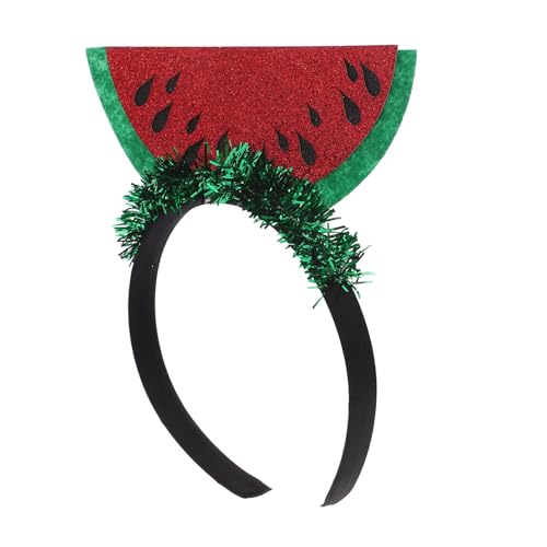 ERINGOGO Wassermelonen Haarreif Verspieltes Design Lustiges Kostümzubehör für Damen Mädchen Party Foto Requisit Farbenfroher Haarschmuck Vielseitig Einsetzbar von ERINGOGO