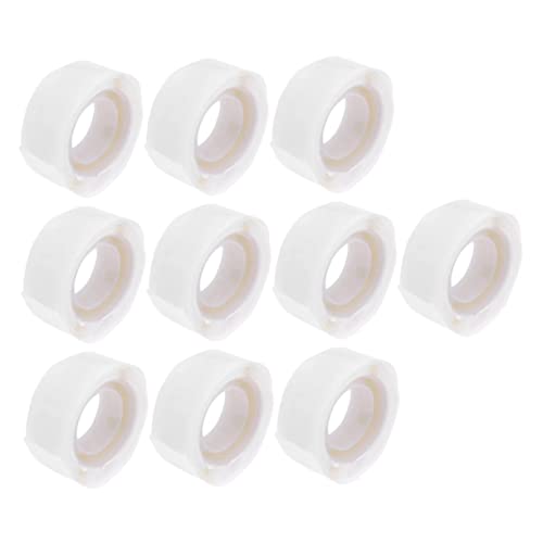 ERINGOGO 10rollen Wimpernkleberhalter Aufkleber Für Salon Und Heimgebrauch Runde Klebe Pads Für Wimpernverlängerung Sicher Und Effizient von ERINGOGO