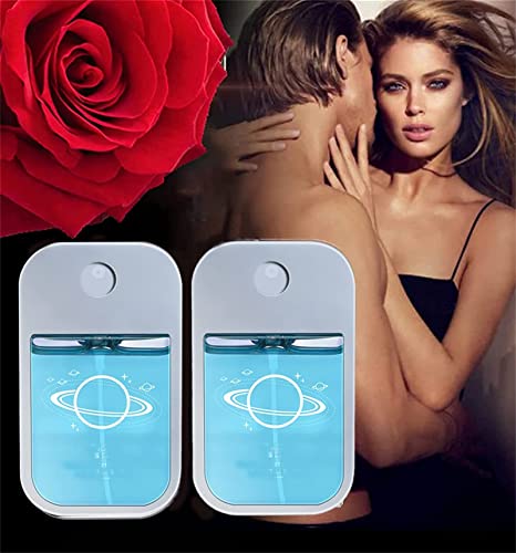 2Pcs Homme Dawning Eternity Cologne, Flirty Aroma Lusting Perfume,Space Pocket Perfume Spray,Portable Perfume Lasting Light Fragrance,Pheromone Perfume Spray for Unisex (Blue) von ERISAMO