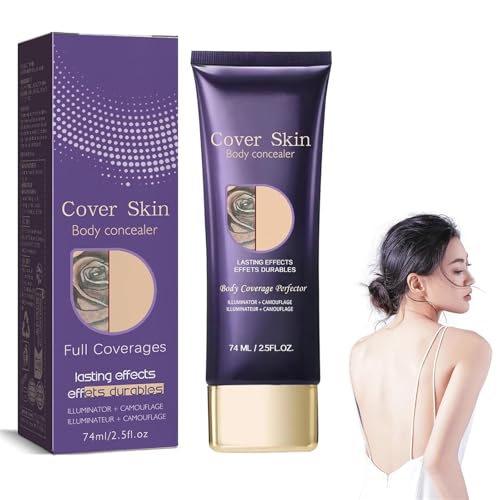 All Over Complexion Perfector, Body Coverage Perfector, Tattoo Cover up Makeup Waterproof, Transfer-Resistant Body Makeup, Improves Uneven Skin Tone, Long-Lasting, Full Coverage (1Pcs, 1) von ERISAMO
