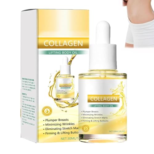 BewtyMax Collagen Lifting Body Oil, Beauty Women Collagen Lifting Body Oil for Skin Tightening, Reduces Fine Lines and Wrinkles,30ML (1Pcs) von ERISAMO