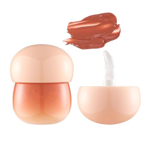 Blurring Pudding Pot Lip, Pudding Glow Lip Balm, Non-Sticky Glossy Tinted Lip Balm Makeup, Long-Lasting and Waterproof Blurring Pudding Pot Lipstick,for Women (#112) von ERISAMO