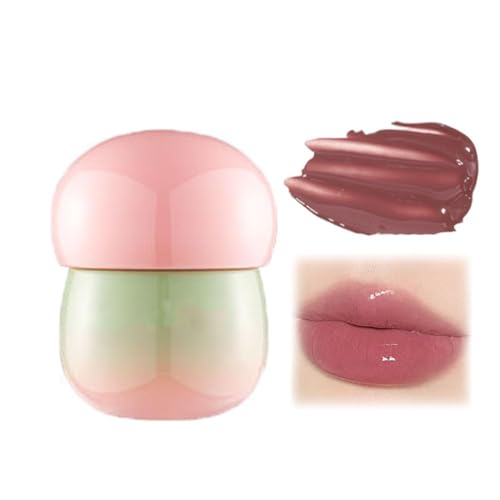 Blurring Pudding Pot Lip, Pudding Glow Lip Balm, Non-Sticky Glossy Tinted Lip Balm Makeup, Long-Lasting and Waterproof Blurring Pudding Pot Lipstick,for Women (#527) von ERISAMO