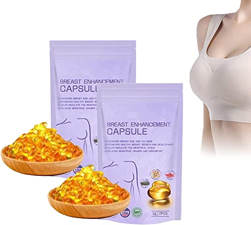 Charmup Breast Enhancement Capsules, Natural Breast Enlargement Firming and Lifting Capsules,Breast Growth Capsules, Breast Enlargement Fast Growth for Women (2 Bag) von ERISAMO
