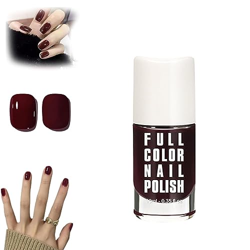 Cherry Mocha Gel Polish, 2024 New Cherry Mocha Nail Polish Gel, Quick Dry Long-Lasting Color Fixation,Cherry Mocha Nail Gel for Nail Art DIY Manicure at Home (1Pcs) von ERISAMO