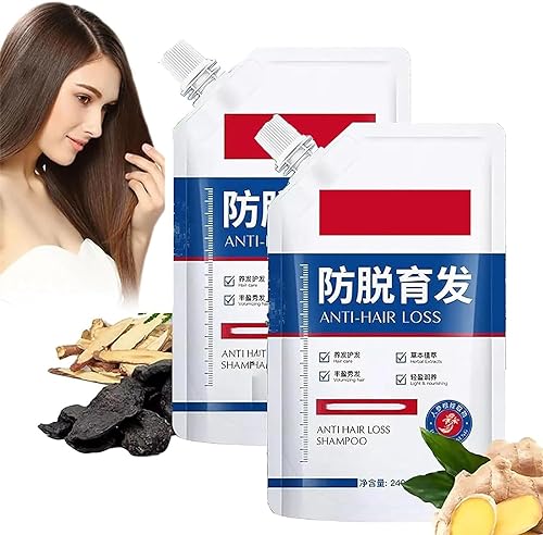 Dr.Shangguan Anti-hair Loss Shampoo, Consciousney Anti-hair Loss and Hair Growth Shampoo, Hair Thickening Shampoo for Men & Women,Leaving Your Hair Looking Thicker and Fuller (2Pcs) von ERISAMO