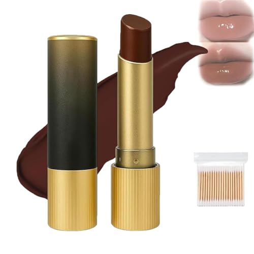 Finding Ferdinand Black Lip Balm, Hydrating Vegan Tinted Lip Balm with Chocolate Scent, Moisturizing & Smooth, Keep Lips Moisturized All Day Long, for All Skin Tones (Cold Brown) von ERISAMO