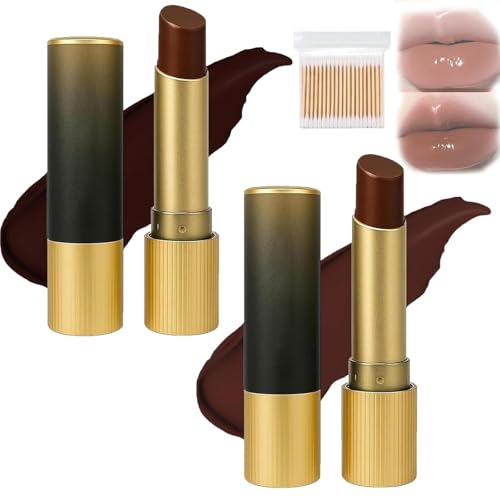Finding Ferdinand Black Lip Balm, Hydrating Vegan Tinted Lip Balm with Chocolate Scent, Moisturizing & Smooth, Keep Lips Moisturized All Day Long, for All Skin Tones (Mixed-2Pcs) von ERISAMO