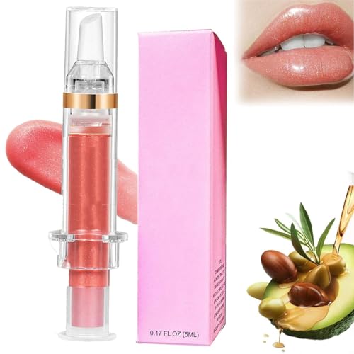 GLWB Lip Plumper, 2024 New GLWB Exteme Lip Plumper, Lip Plumping Booster Gloss, Hydrating & Nourishing, Fuller Lips Instantly, (D) von ERISAMO