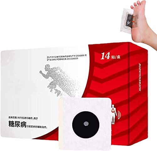 Huatangxiao Acupoint Pressure Stimulation, 14pcs/Box Hua Tang Xiao Acupoint Sticker,Chinese Huatangxiao Xueweiciliaotie (1 Box) von ERISAMO